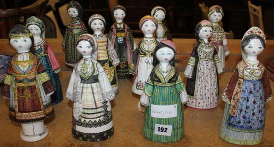 Greek ceramic figures